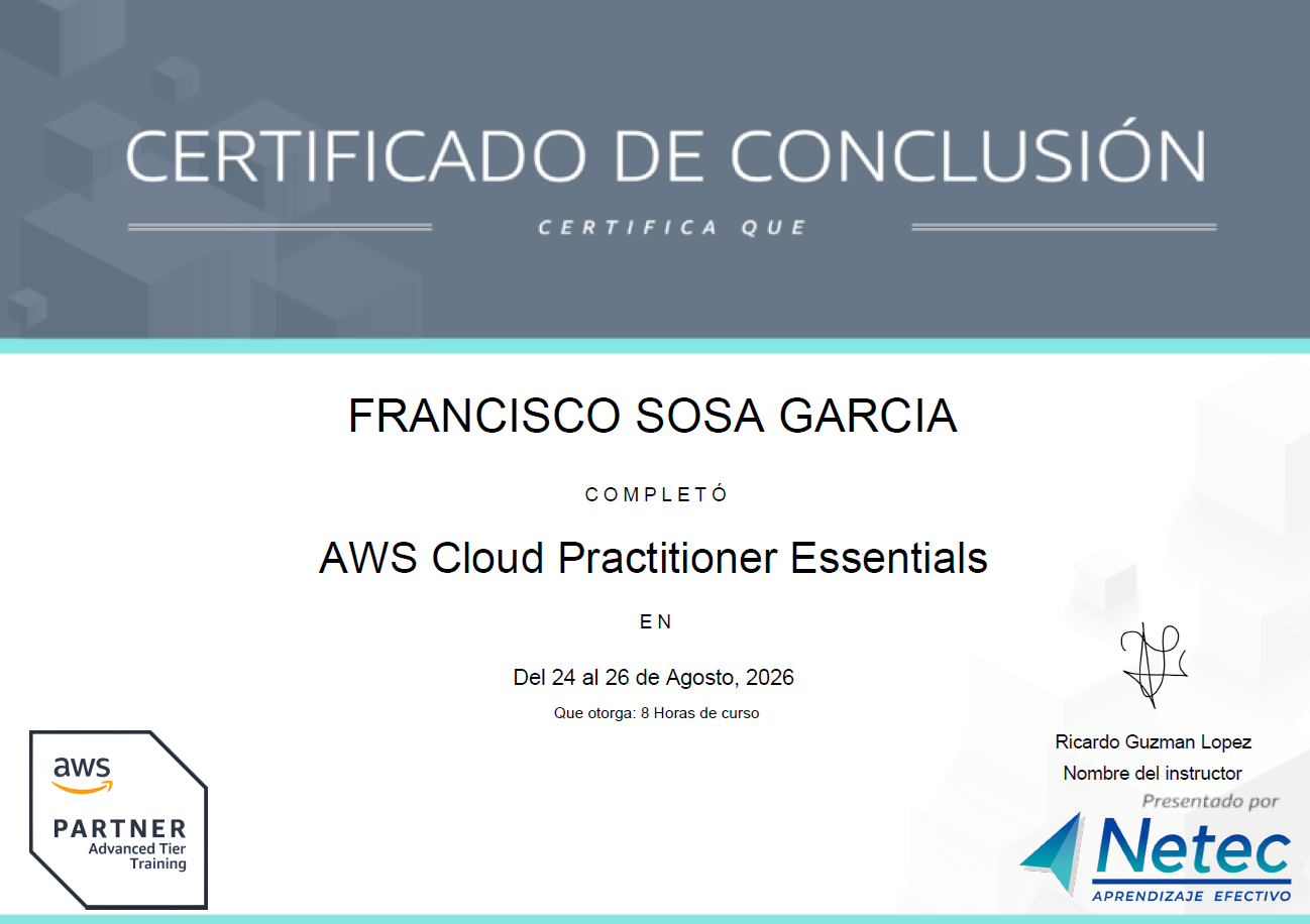 AWS Cloud Practitioner Essentials