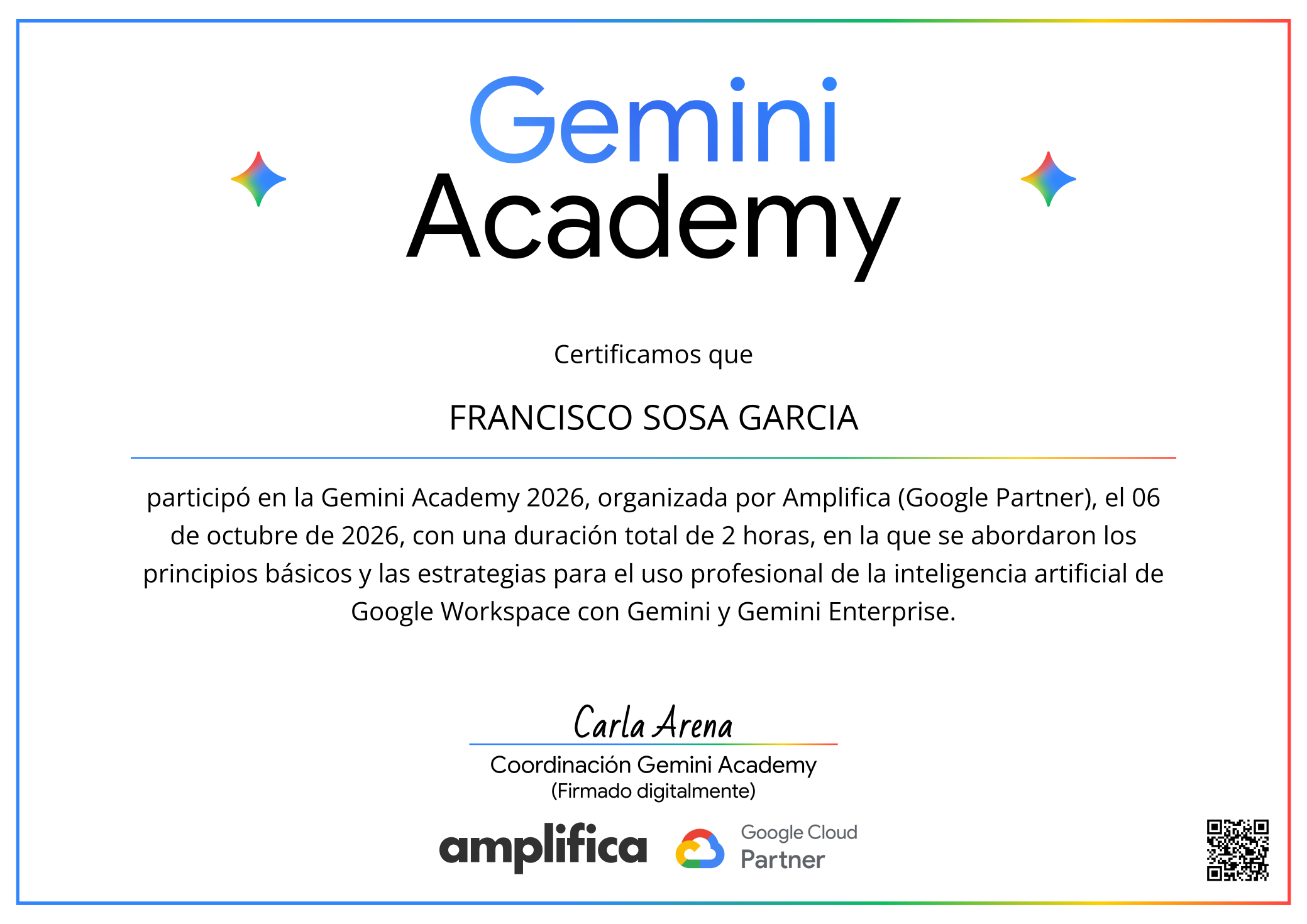Gemini Academy 2026 – Gemini y Gemini Enterprise
